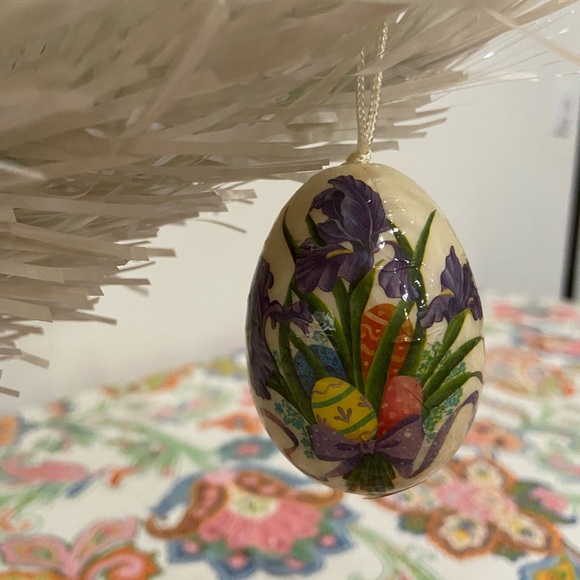 Set 7 Vintage Spring Egg Ornaments - Picture 5 of 14